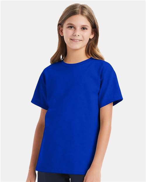 Hanes 539 Hanes 5480 Youth 5 oz. Cotton T-Shirt