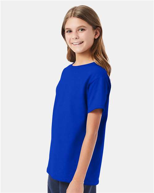 Hanes 539 Hanes 5480 Youth 5 oz. Cotton T-Shirt