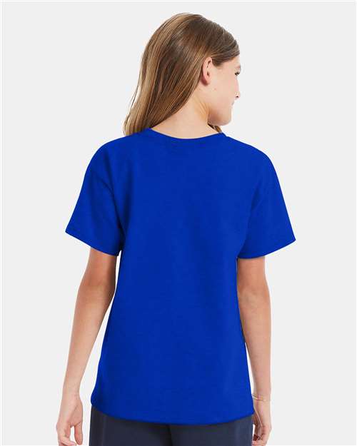 Hanes 539 Hanes 5480 Youth 5 oz. Cotton T-Shirt