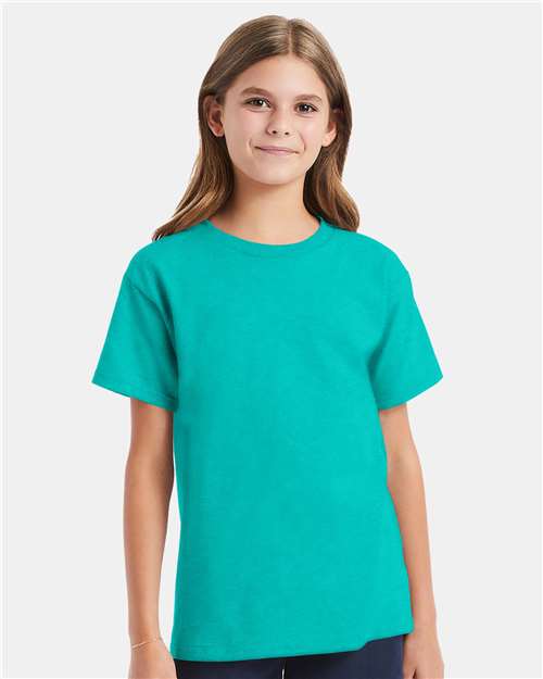 Hanes 539 Hanes 5480 Youth 5 oz. Cotton T-Shirt
