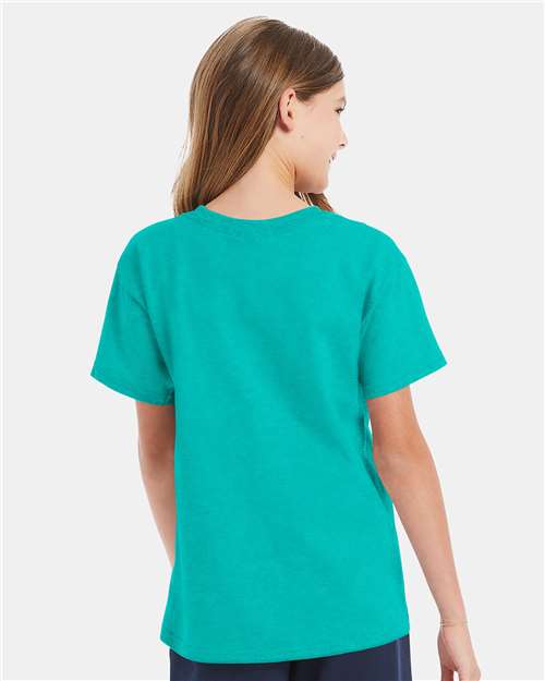Hanes 539 Hanes 5480 Youth 5 oz. Cotton T-Shirt