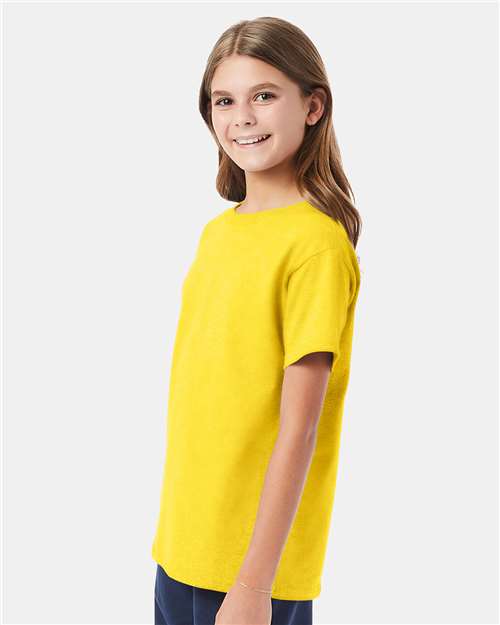 Hanes 539 Hanes 5480 Youth 5 oz. Cotton T-Shirt