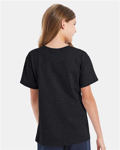 Hanes 539 Hanes 5480 Youth 5 oz. Cotton T-Shirt