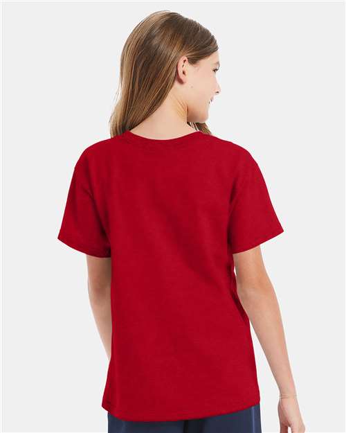 Hanes 539 Hanes 5480 Youth 5 oz. Cotton T-Shirt