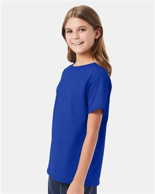 Hanes 539 Hanes 5480 Youth 5 oz. Cotton T-Shirt