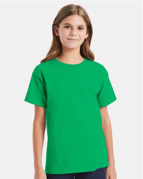 Hanes 539 Hanes 5480 Youth 5 oz. Cotton T-Shirt