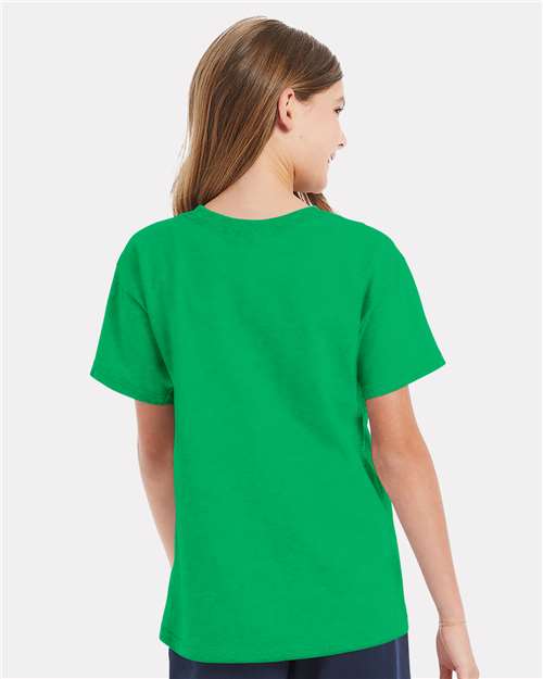 Hanes 539 Hanes 5480 Youth 5 oz. Cotton T-Shirt