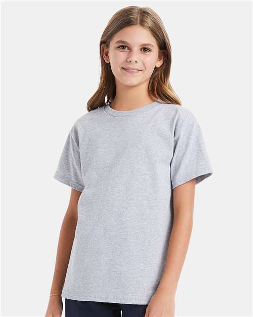Hanes 539 Hanes 5480 Youth 5 oz. Cotton T-Shirt