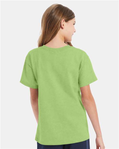 Hanes 539 Hanes 5480 Youth 5 oz. Cotton T-Shirt