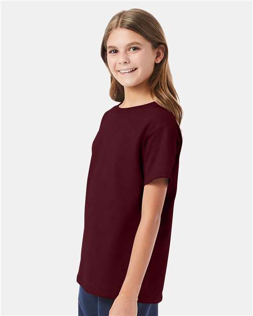 Hanes 539 Hanes 5480 Youth 5 oz. Cotton T-Shirt