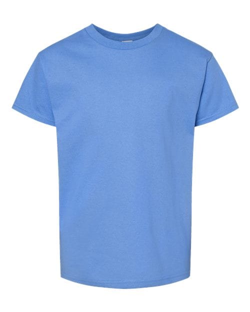Hanes 5480 Youth 5 oz. Cotton T-Shirt in Carolina Blue