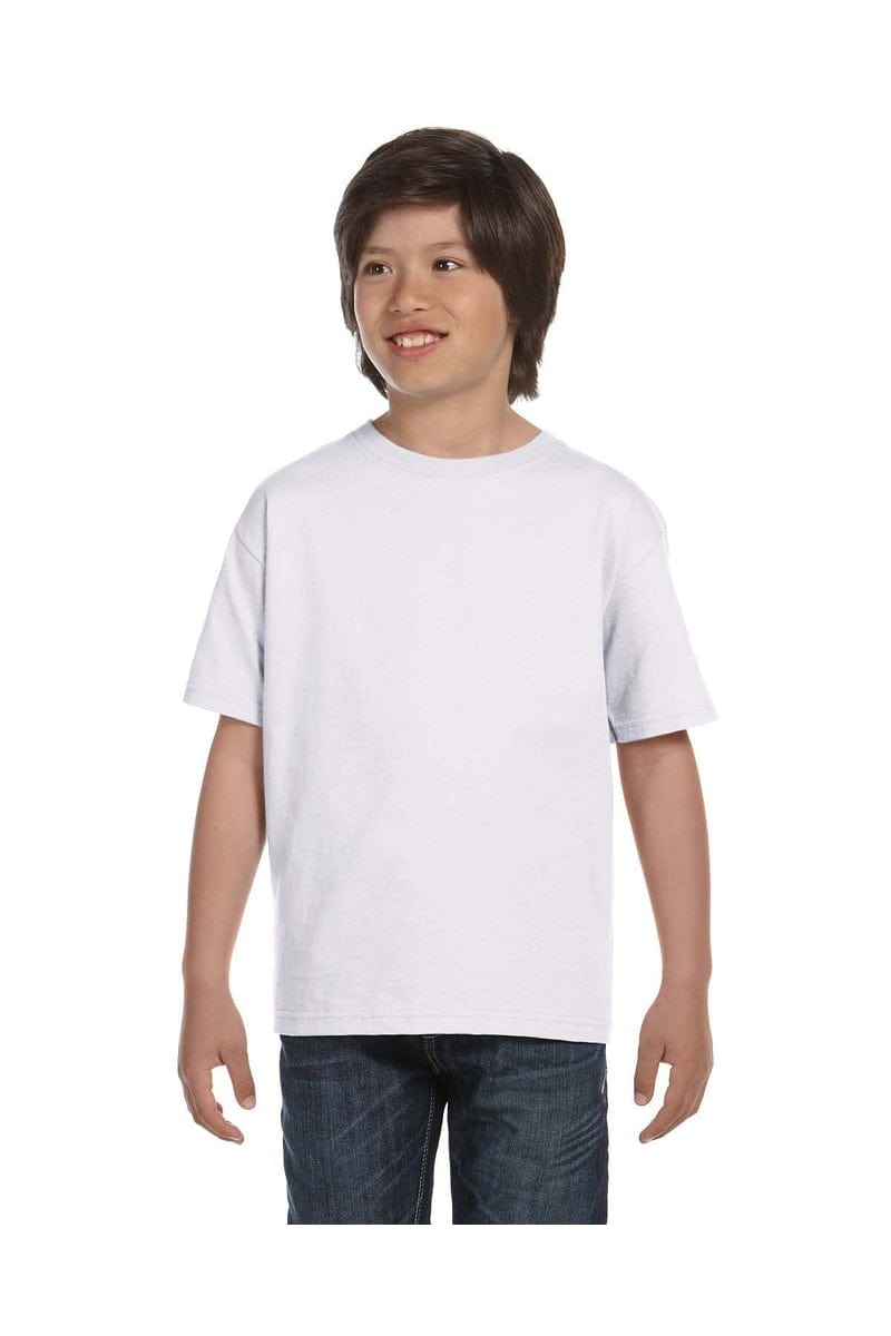 Hanes 5480: Youth 5.2 oz. ComfortSoft® Cotton T-Shirt