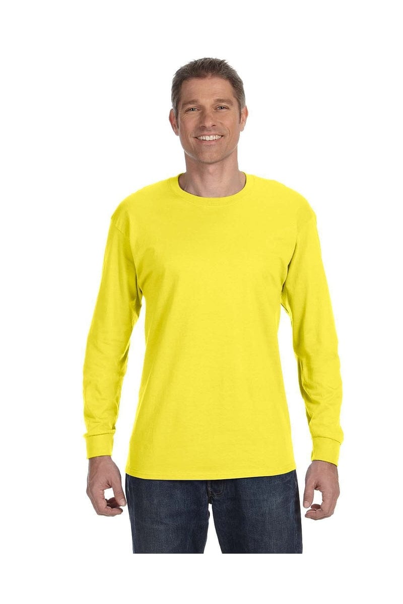 Hanes 5586: Unisex 6.1 oz. Tagless Long-Sleeve T-Shirt in 