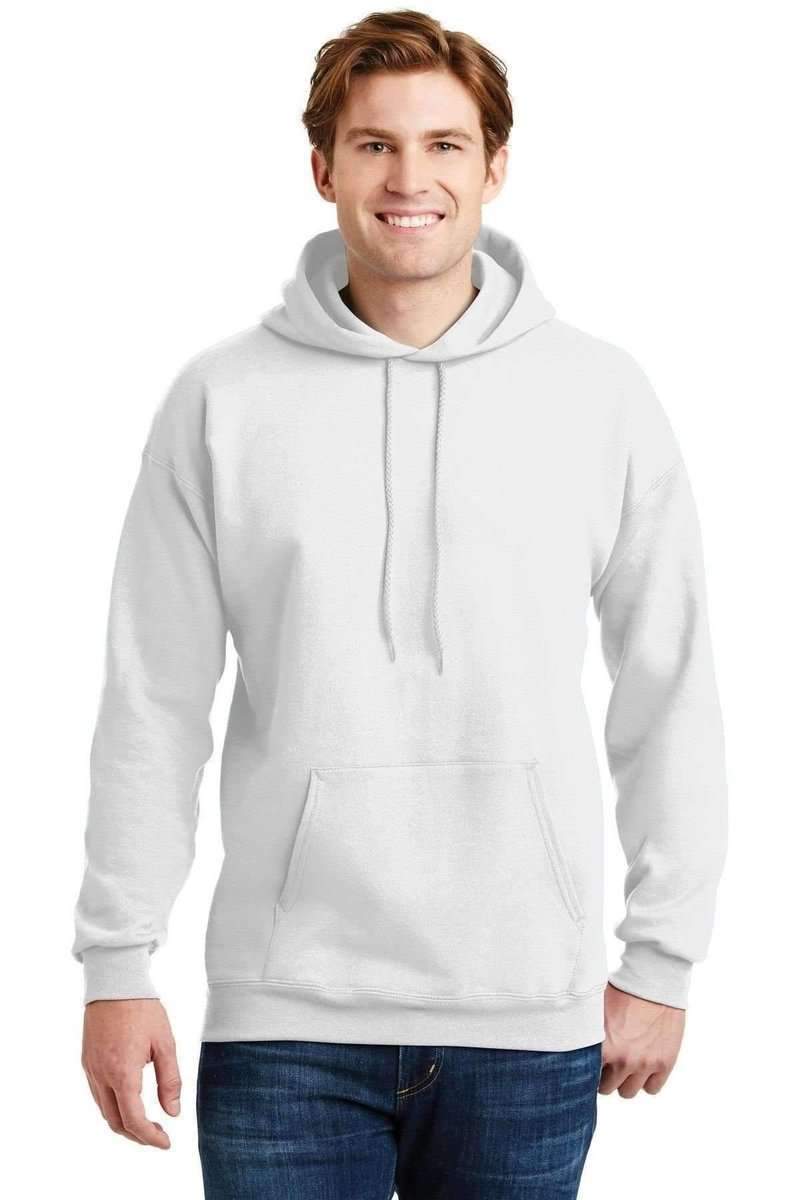 Hanes F170 Ultimate Cotton Pullover Hoodie Sweatshirt in 