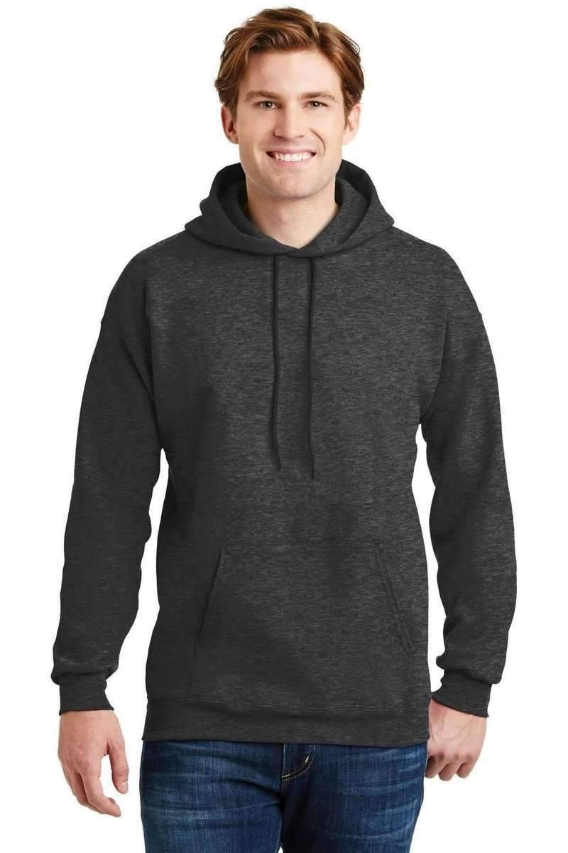 Hanes F170 Ultimate Cotton Pullover Hoodie Sweatshirt in 