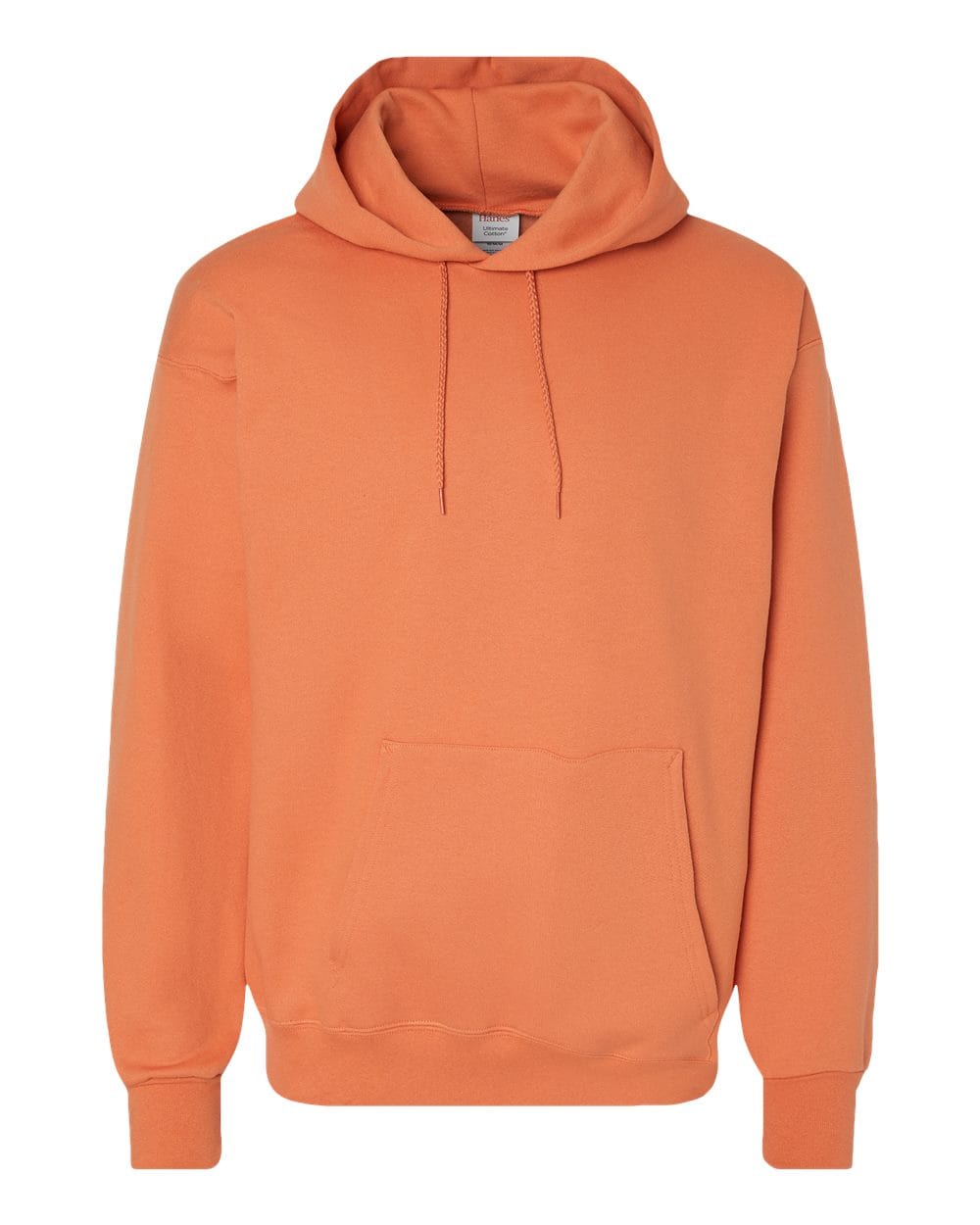 Hanes F170 Ultimate Cotton Pullover Hoodie Sweatshirt in 