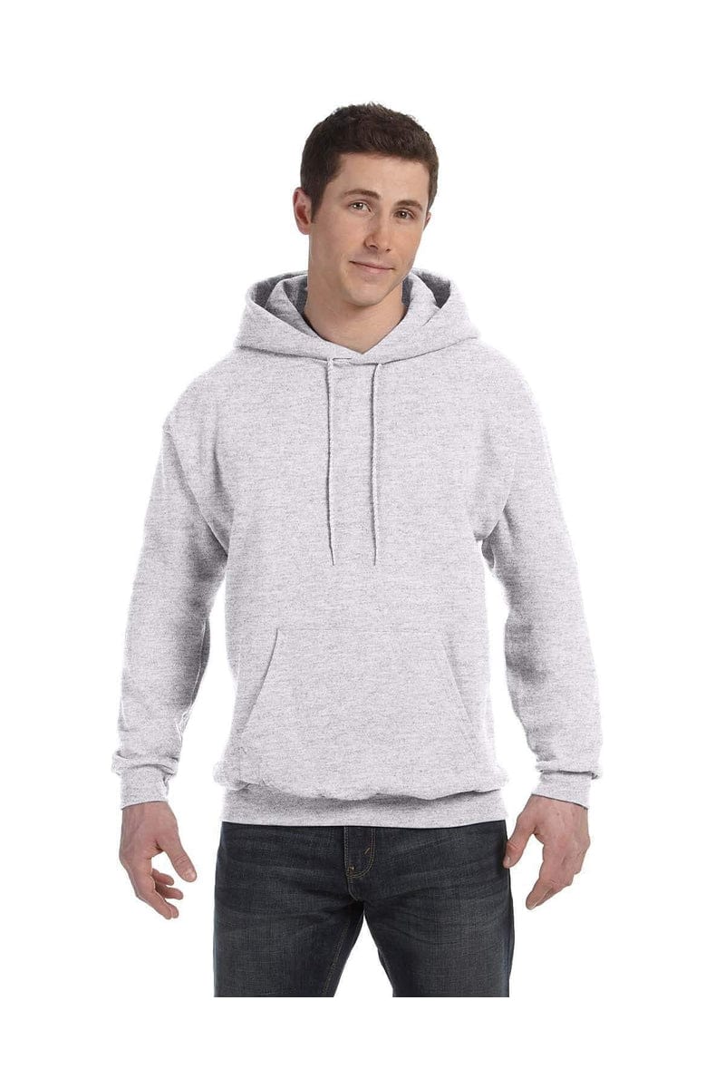 Hanes P170: Adult 7.8 oz. EcoSmart(r) 50/50 Pullover Hood, Basic Colors