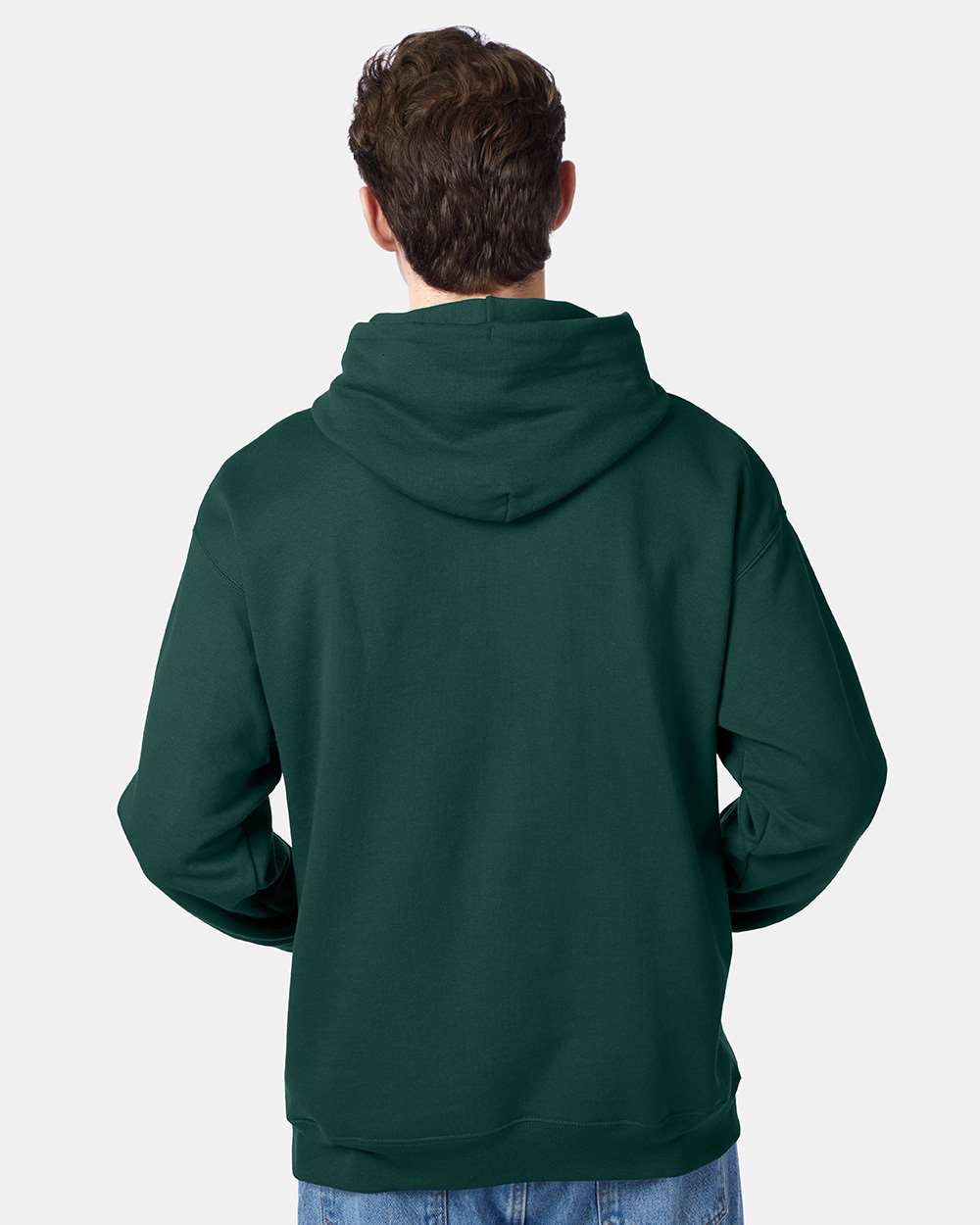 Hanes P170 EcoSmart Pullover Hooded Sweatshirt in 