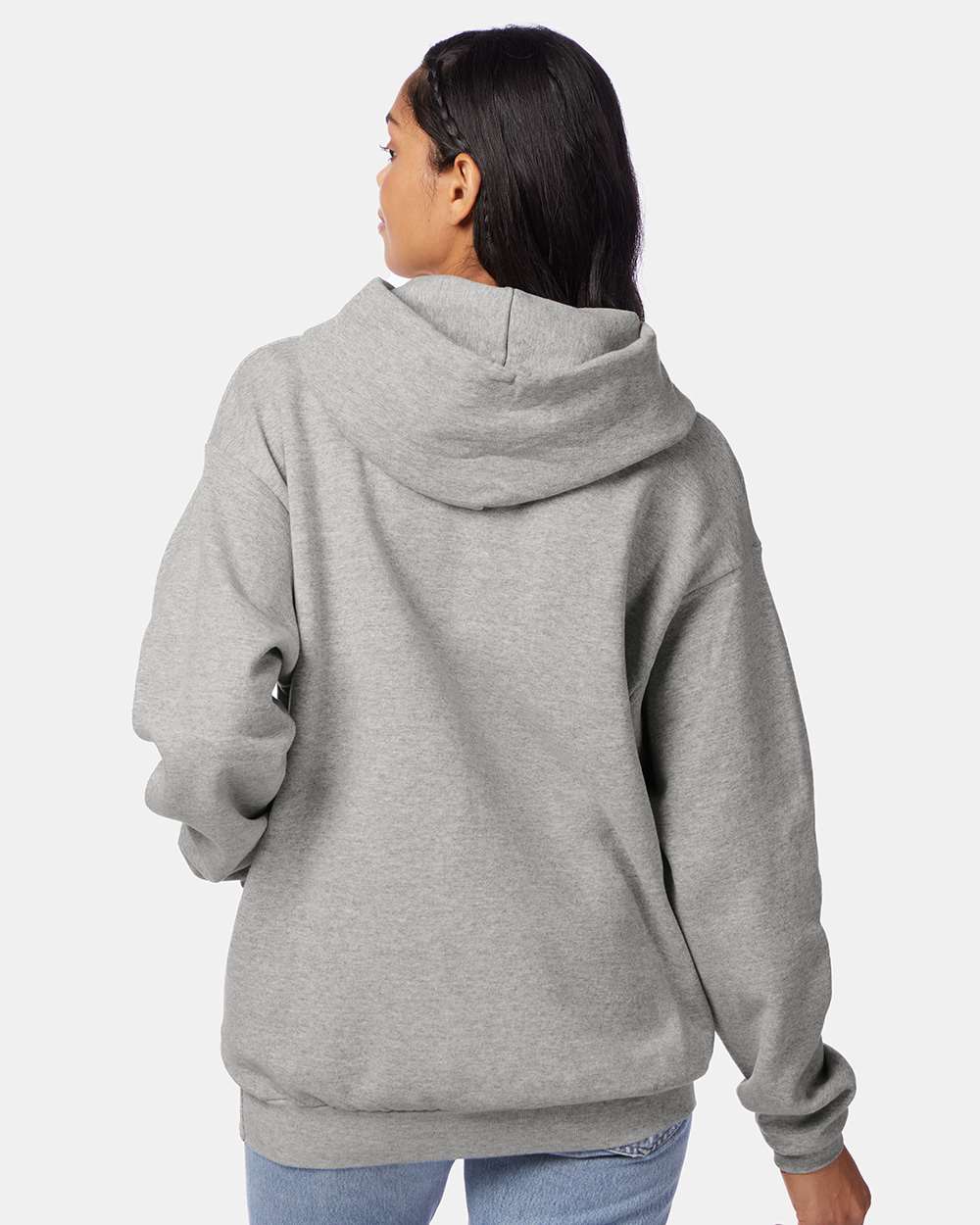Hanes P170 EcoSmart Pullover Hooded Sweatshirt in 
