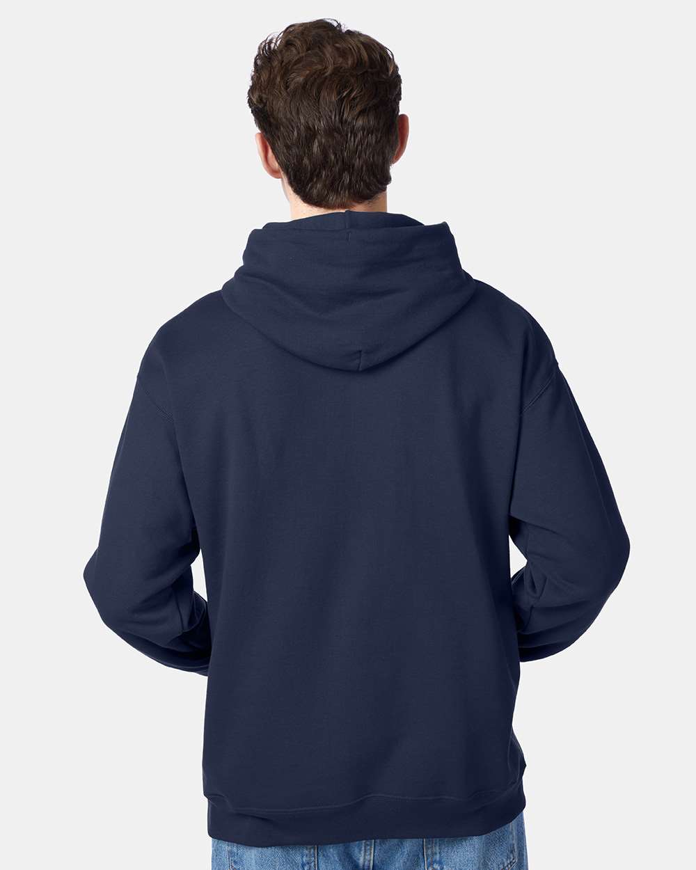 Hanes P170 EcoSmart Pullover Hooded Sweatshirt in 