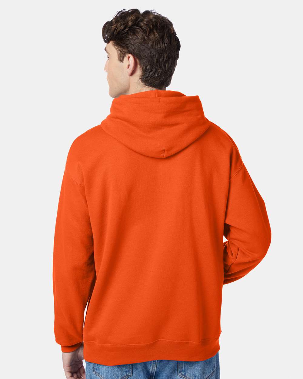Hanes P170 EcoSmart Pullover Hooded Sweatshirt in 
