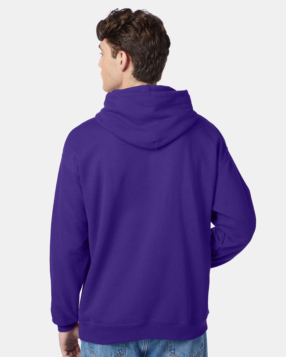 Hanes P170 EcoSmart Pullover Hooded Sweatshirt in 