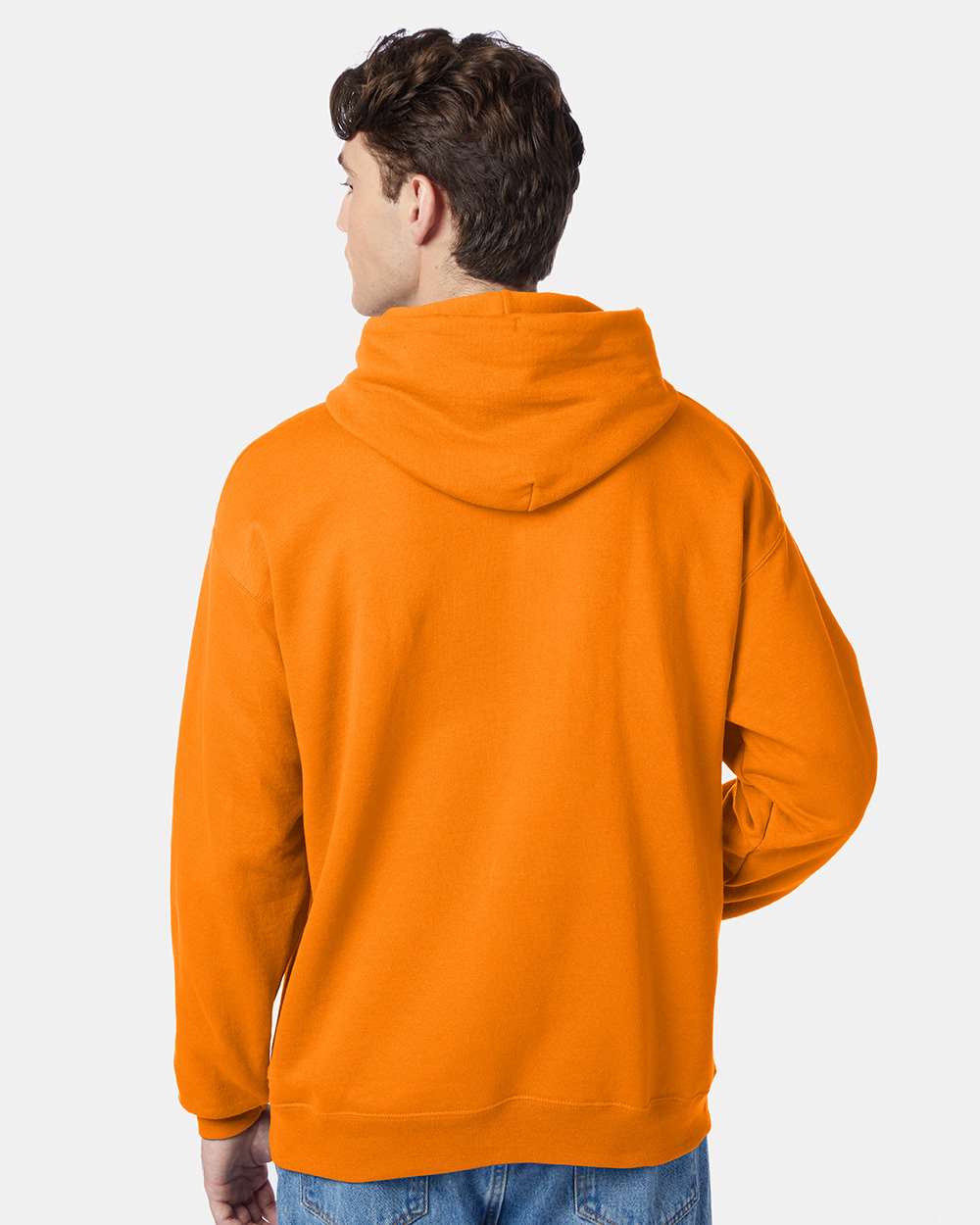 Hanes P170 EcoSmart Pullover Hooded Sweatshirt in 