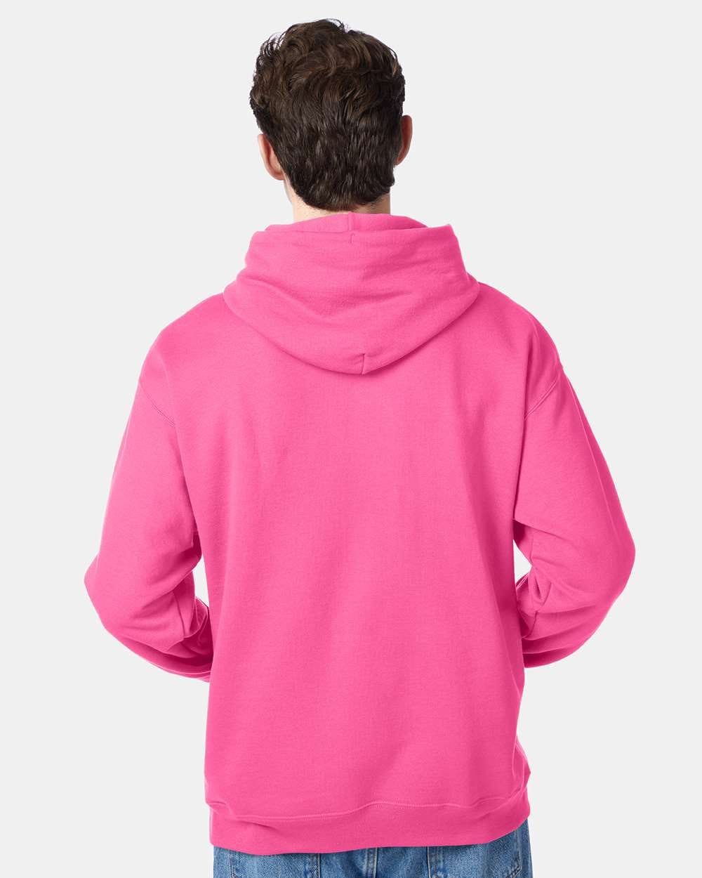 Hanes P170 EcoSmart Pullover Hooded Sweatshirt in 