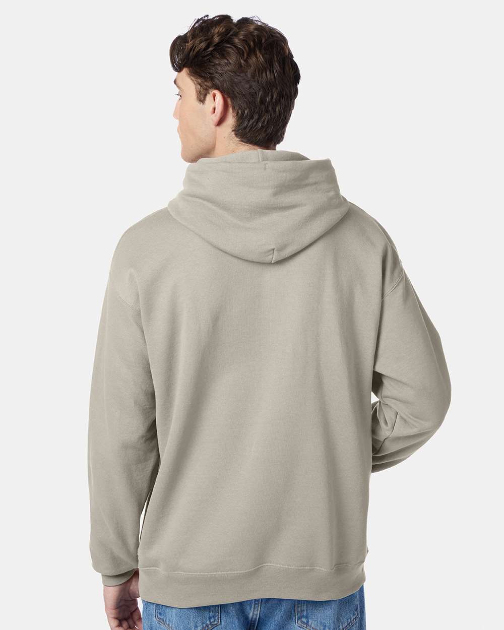 Hanes P170 EcoSmart Pullover Hooded Sweatshirt in 