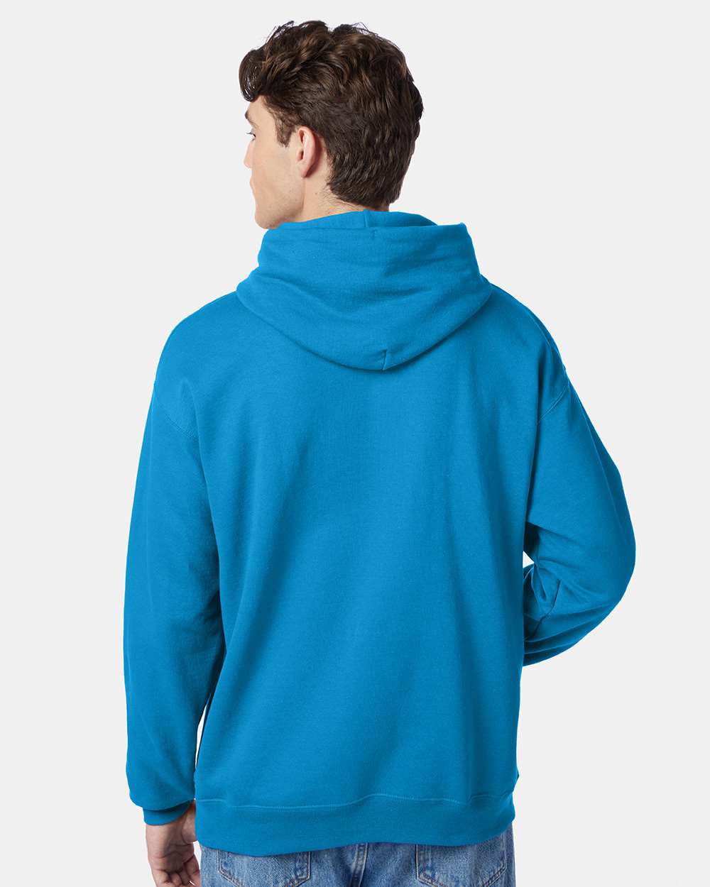 Hanes P170 EcoSmart Pullover Hooded Sweatshirt in 