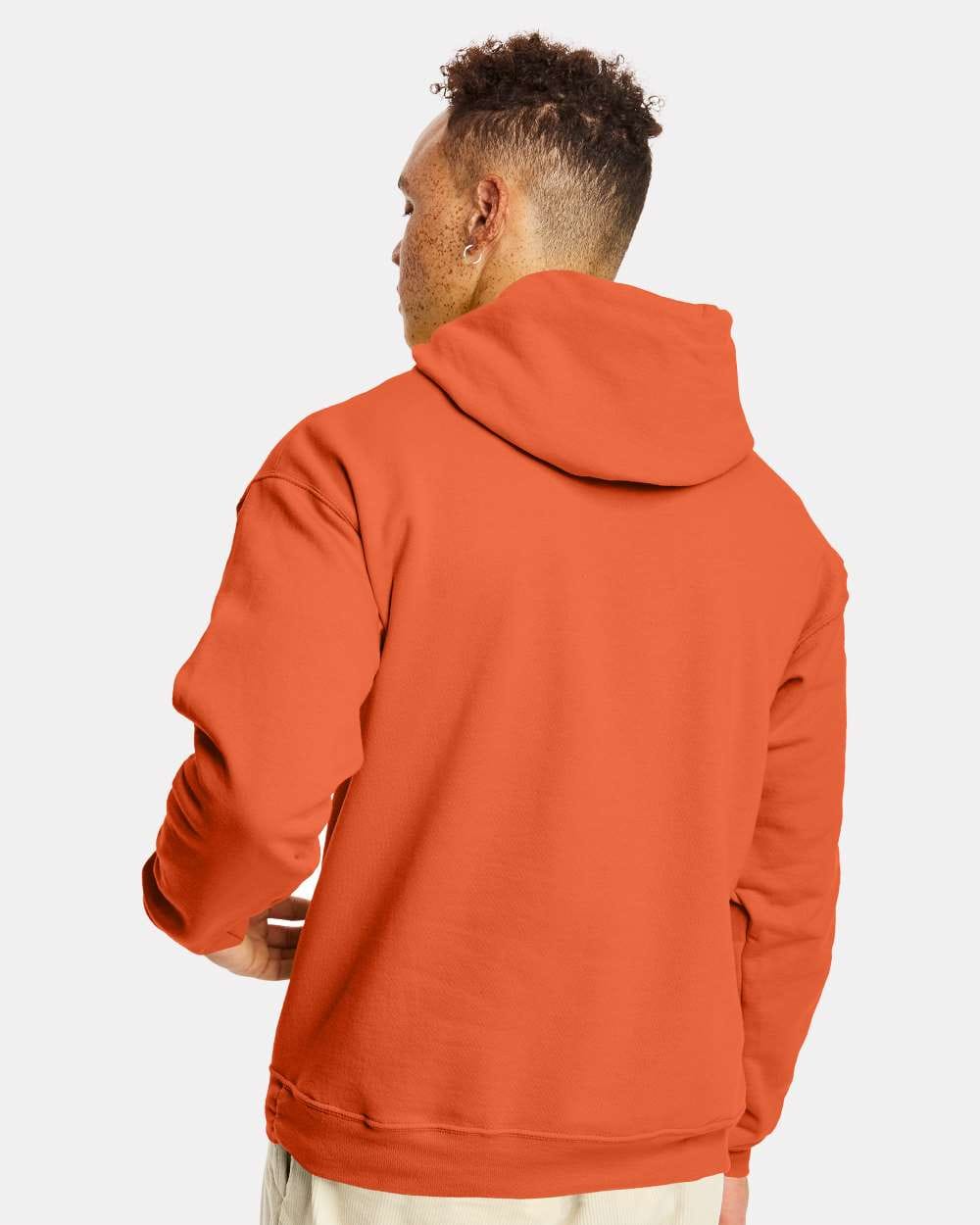 Hanes P170 EcoSmart Pullover Hooded Sweatshirt in 