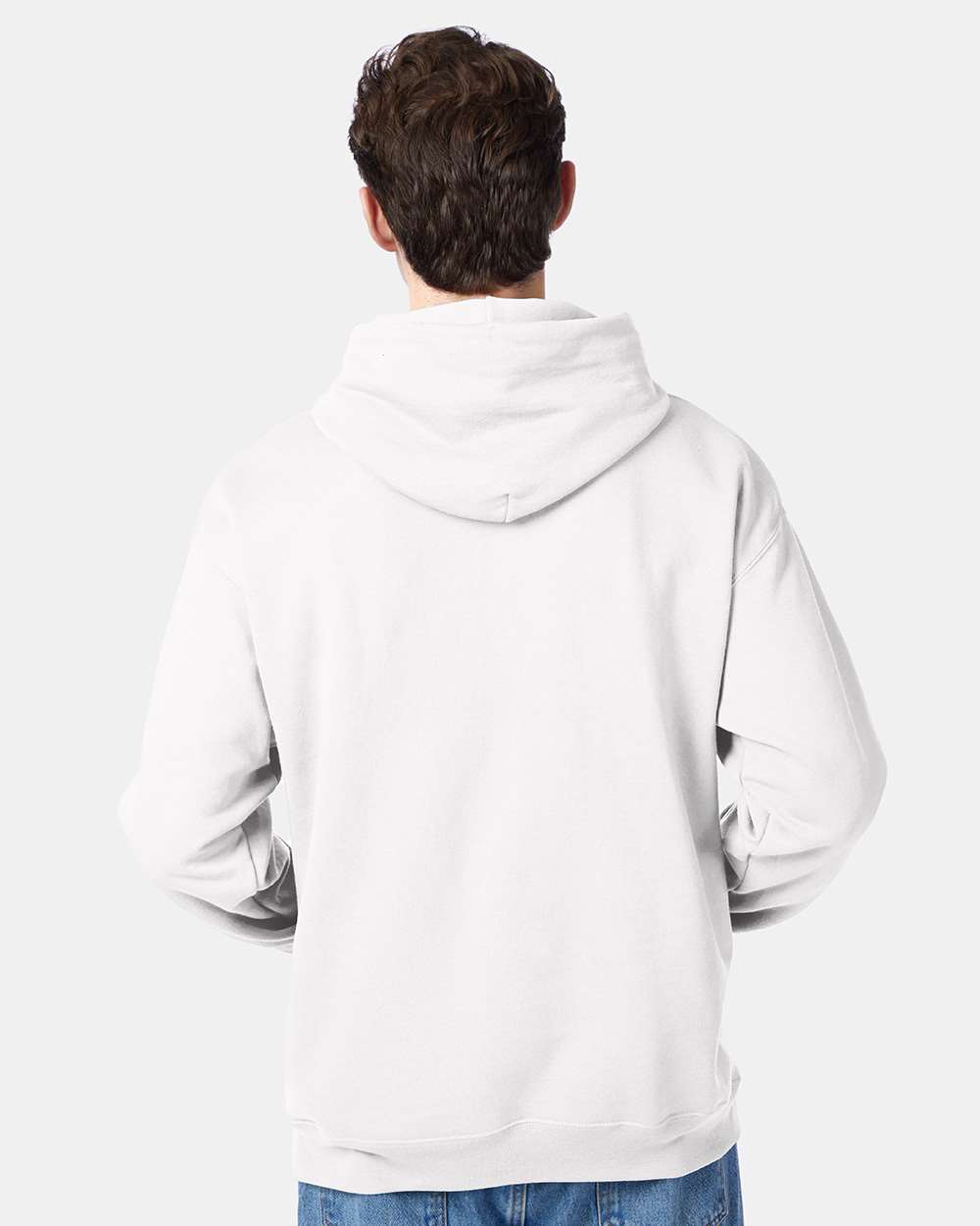 Hanes P170 EcoSmart Pullover Hooded Sweatshirt in 