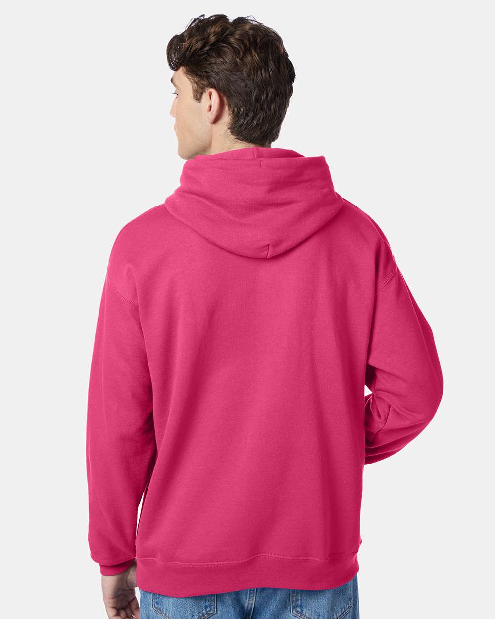 Hanes P170 EcoSmart Pullover Hooded Sweatshirt in 