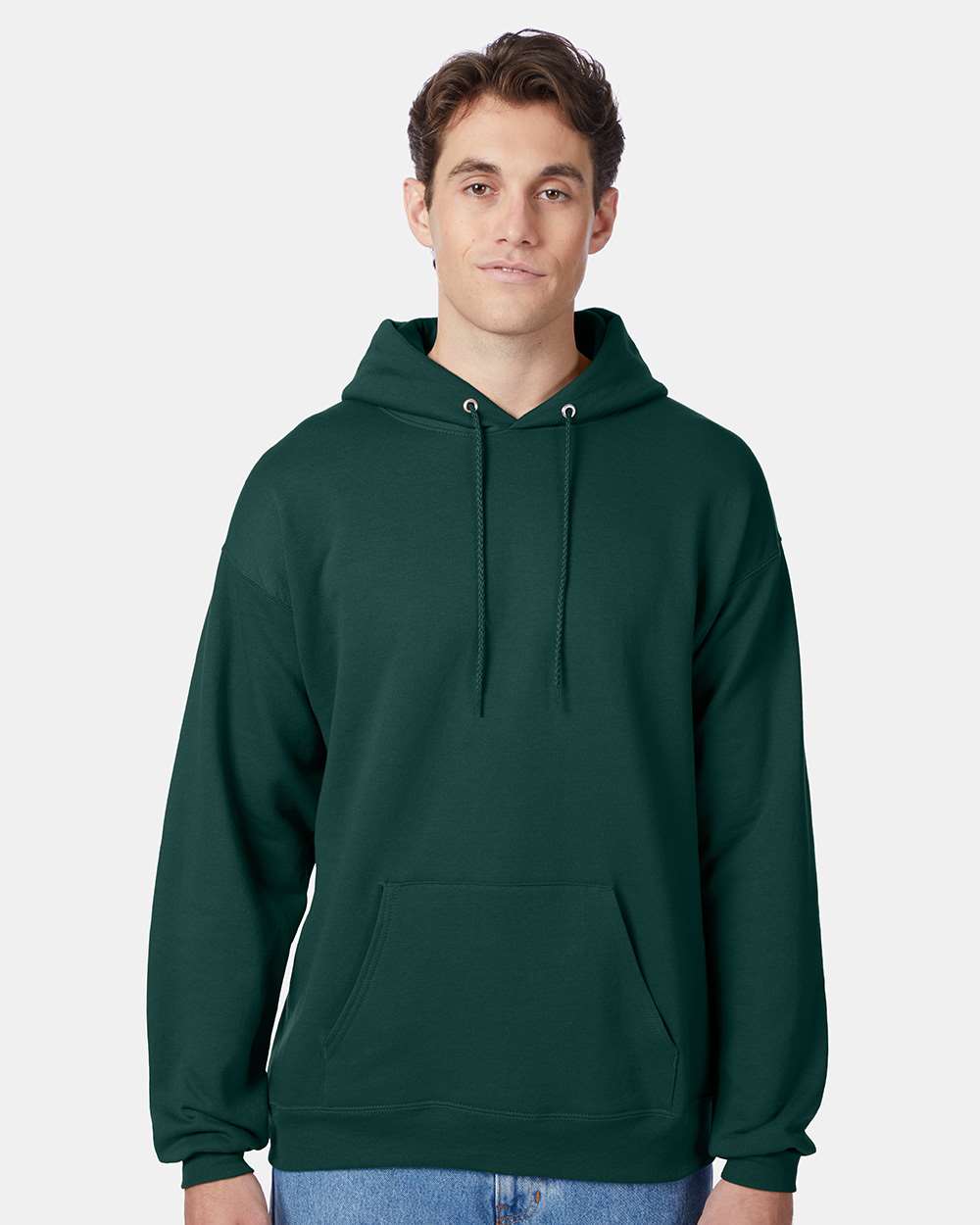 Hanes P170 EcoSmart Pullover Hooded Sweatshirt in 