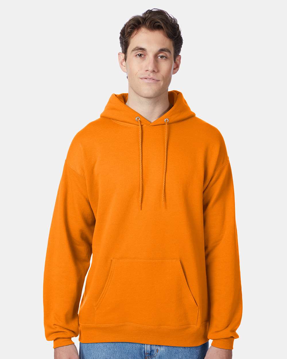 Hanes P170 EcoSmart Pullover Hooded Sweatshirt in 
