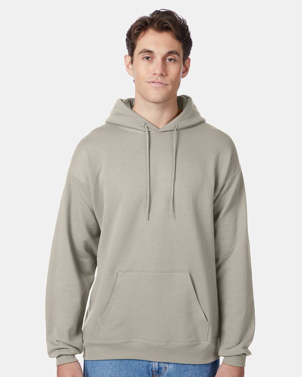 Hanes P170 EcoSmart Pullover Hooded Sweatshirt in 