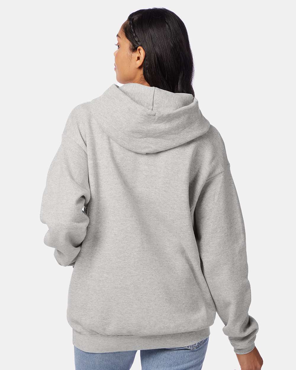 Hanes P170 EcoSmart Pullover Hooded Sweatshirt in 