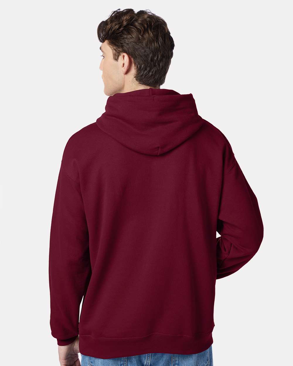 Hanes P170 EcoSmart Pullover Hooded Sweatshirt in 
