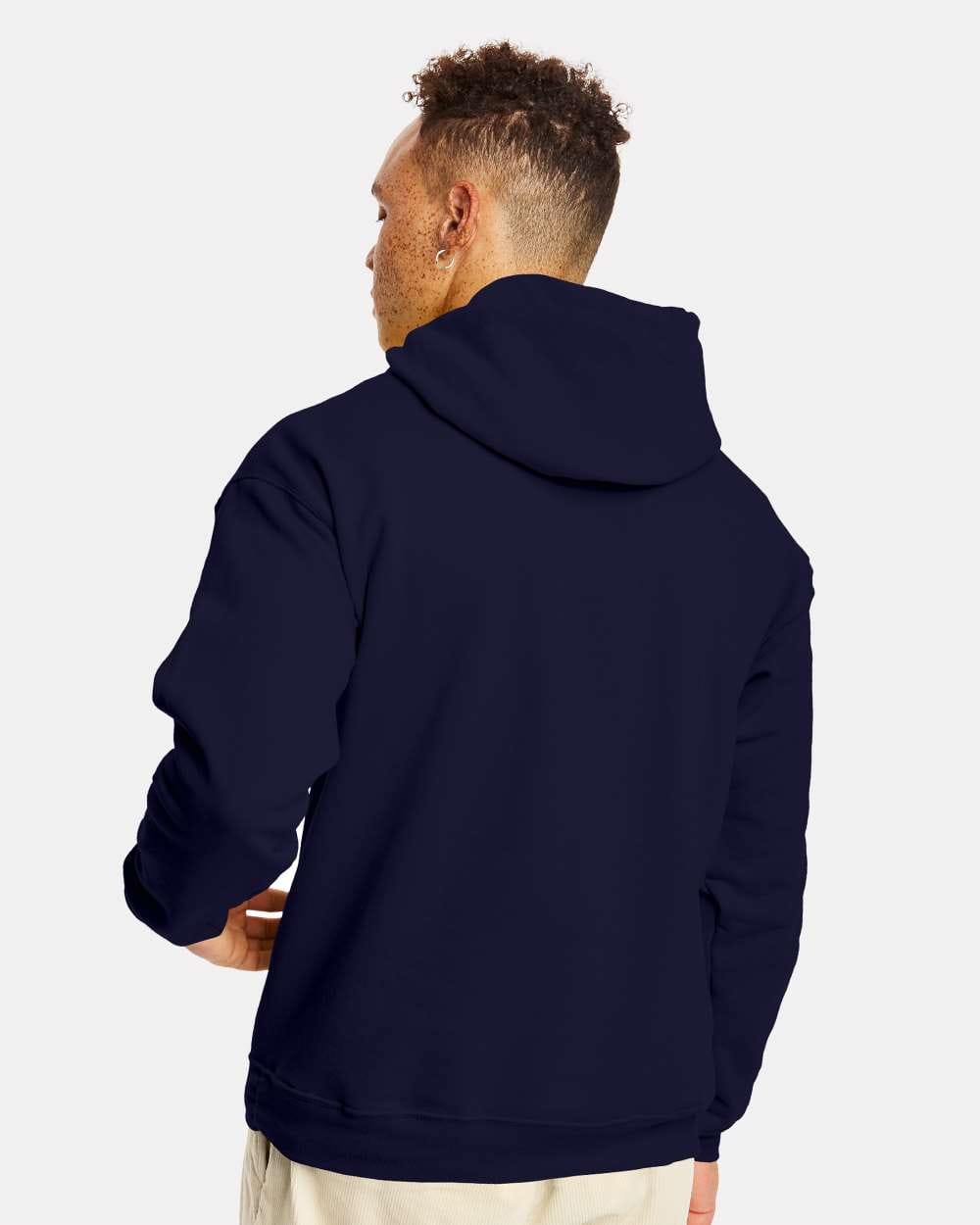 Hanes P170 EcoSmart Pullover Hooded Sweatshirt in 