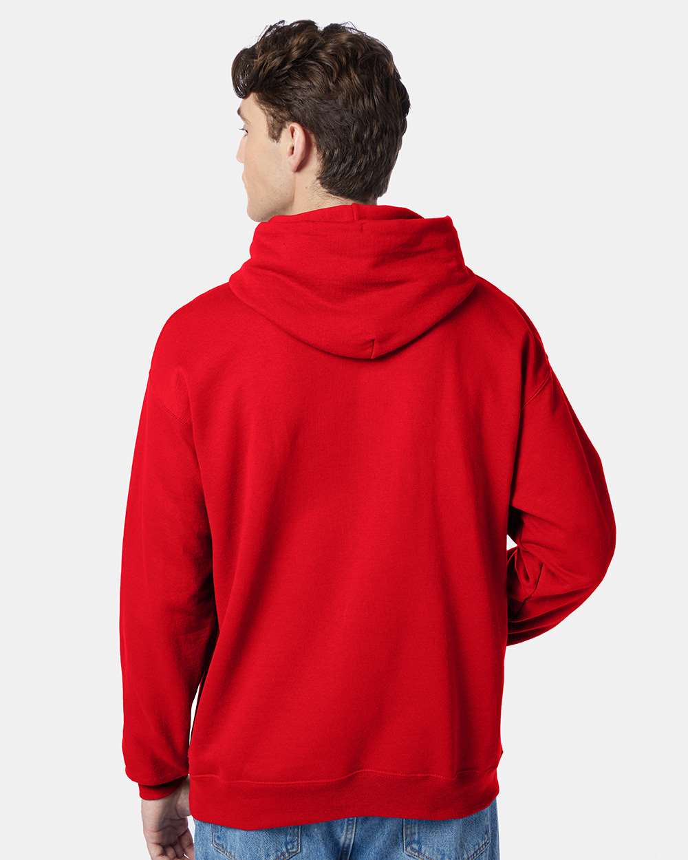 Hanes P170 EcoSmart Pullover Hooded Sweatshirt in 