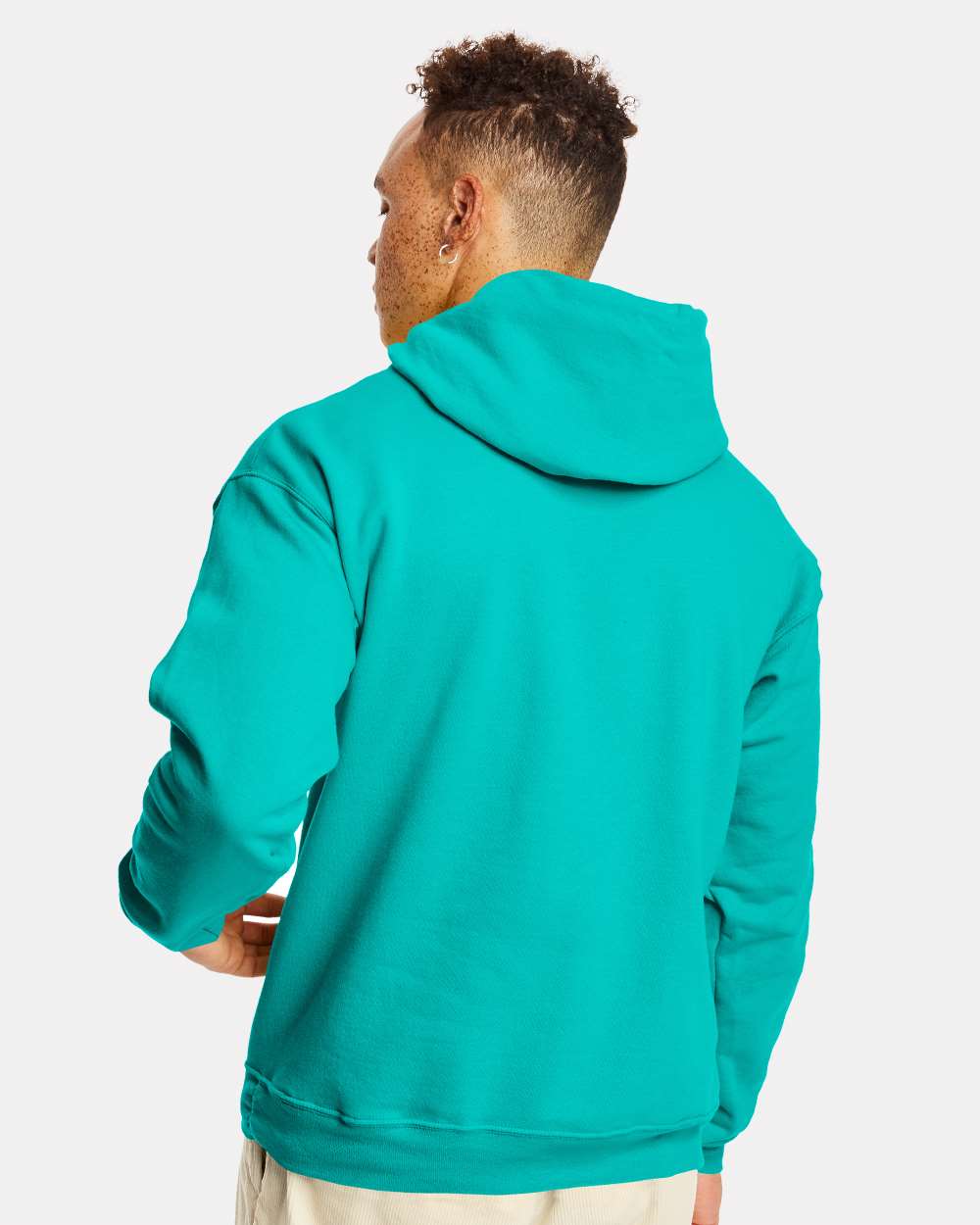 Hanes P170 EcoSmart Pullover Hooded Sweatshirt in 