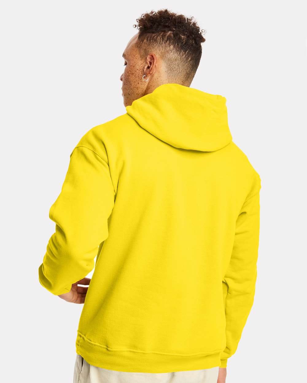 Hanes P170 EcoSmart Pullover Hooded Sweatshirt in 