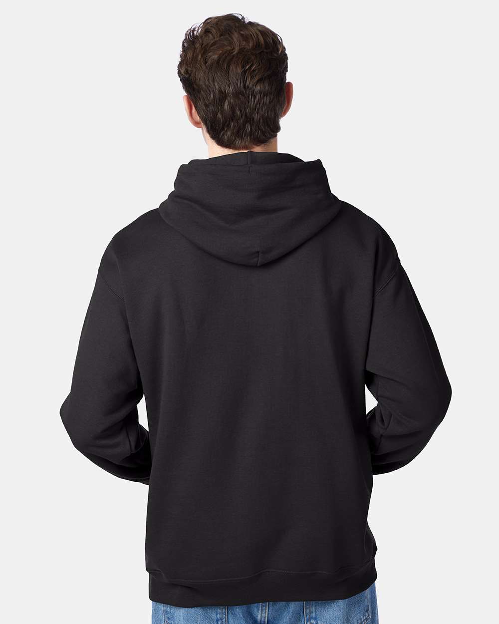 Hanes P170 EcoSmart Pullover Hooded Sweatshirt in 