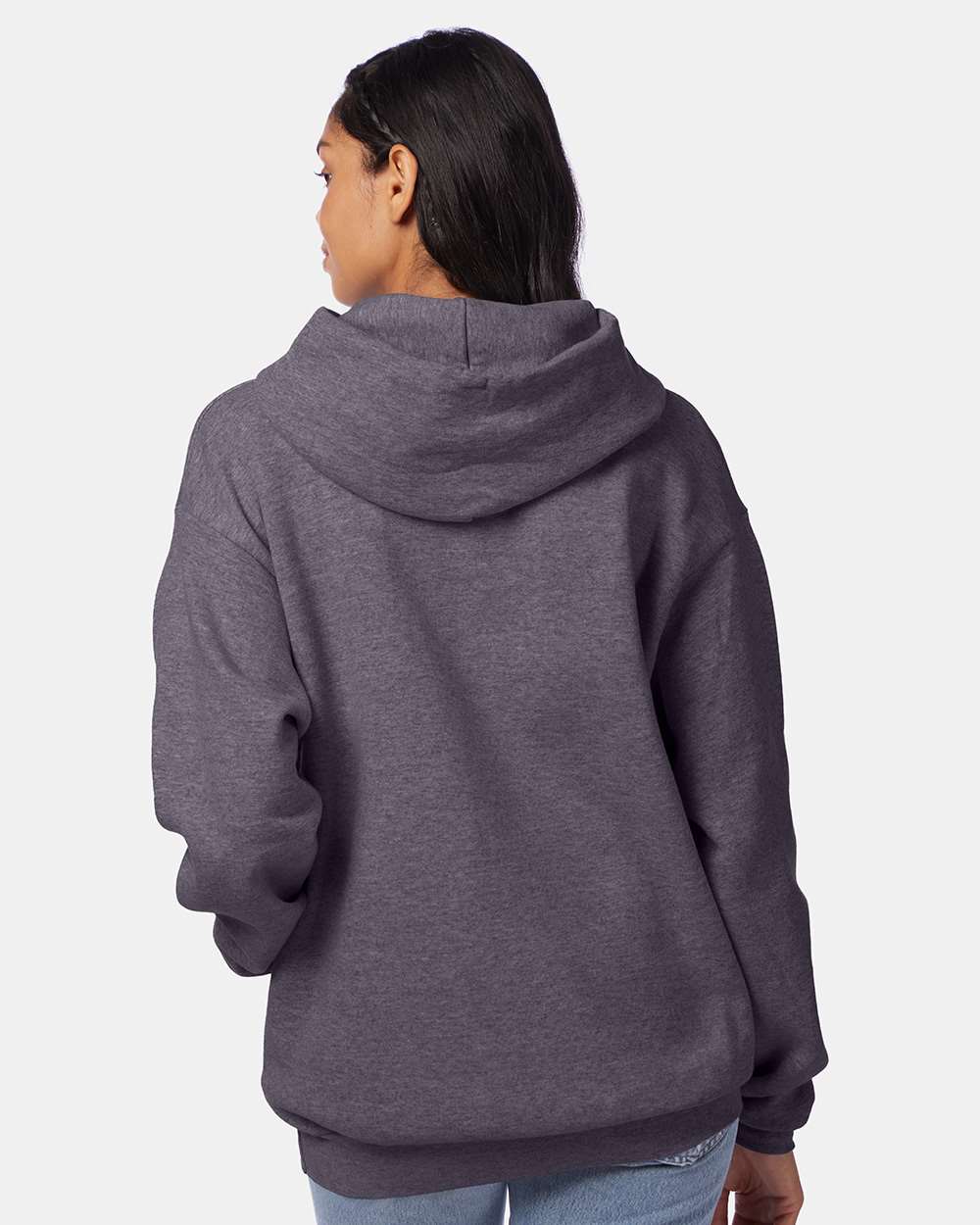 Hanes P170 EcoSmart Pullover Hooded Sweatshirt in 