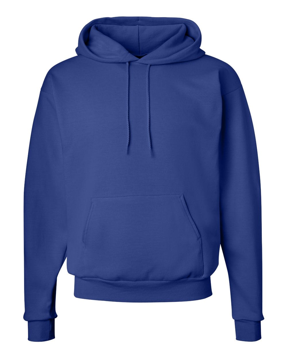 Hanes P170 EcoSmart Pullover Hooded Sweatshirt in Deep Royal