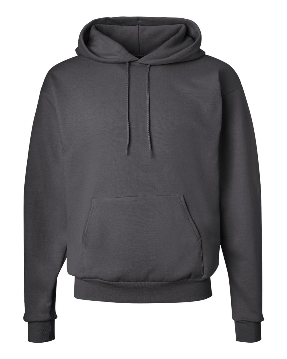 Hanes P170 EcoSmart Pullover Hooded Sweatshirt in Smoke Grey