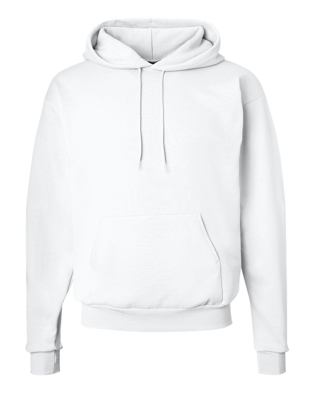 Hanes P170 EcoSmart Pullover Hooded Sweatshirt in White