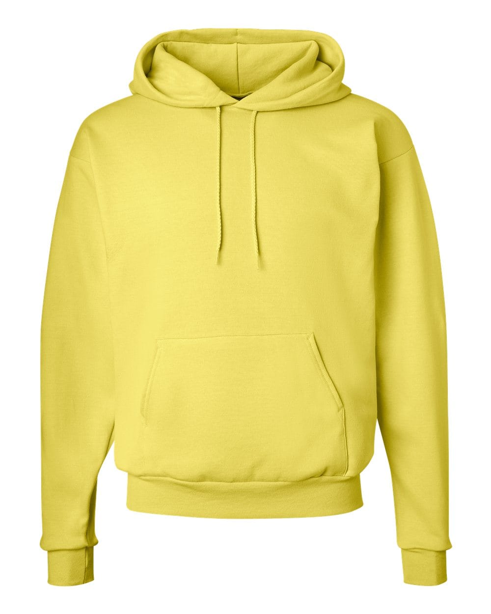 Hanes P170 EcoSmart Pullover Hooded Sweatshirt in Yellow