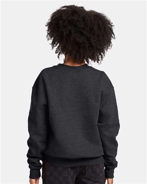 Hanes P360 Youth EcoSmart Crewneck Sweatshirt in 