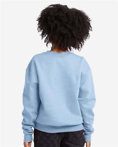 Hanes P360 Youth EcoSmart Crewneck Sweatshirt in 